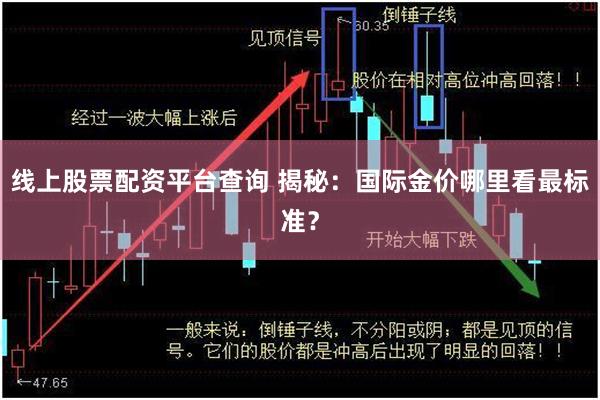 线上股票配资平台查询 揭秘：国际金价哪里看最标准？