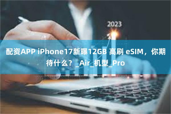 配资APP iPhone17新曝12GB 高刷 eSIM，你期待什么？_Air_机型_Pro