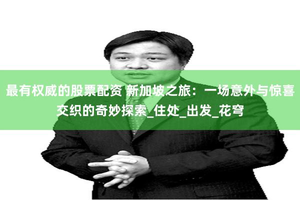 最有权威的股票配资 新加坡之旅：一场意外与惊喜交织的奇妙探索_住处_出发_花穹