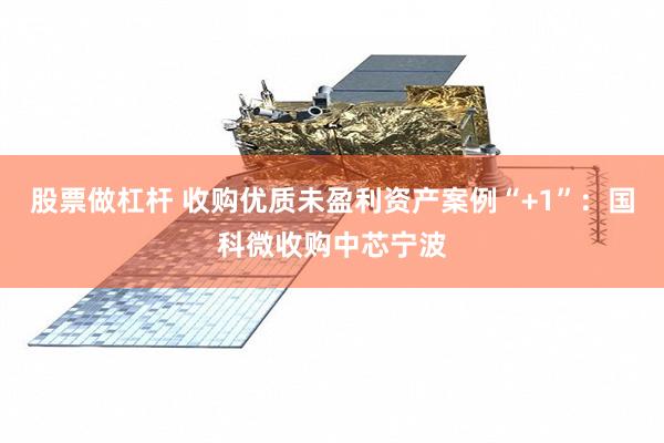 股票做杠杆 收购优质未盈利资产案例“+1”：国科微收购中芯宁波