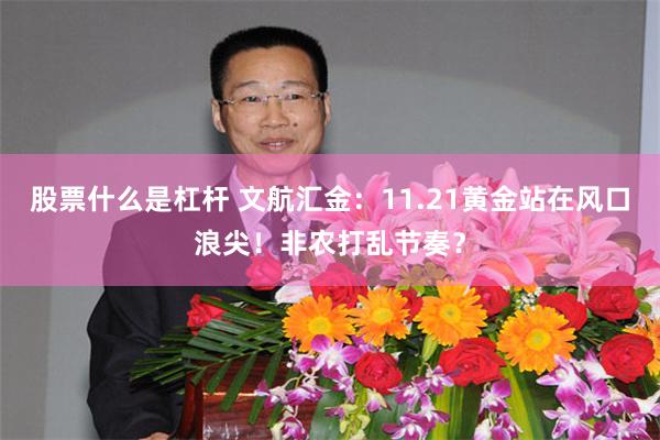 股票什么是杠杆 文航汇金：11.21黄金站在风口浪尖！非农打乱节奏？