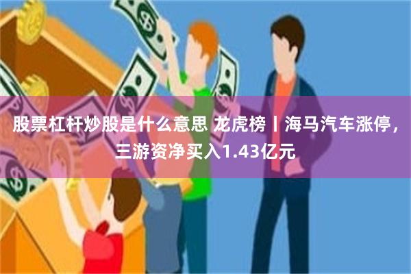 股票杠杆炒股是什么意思 龙虎榜丨海马汽车涨停，三游资净买入1.43亿元