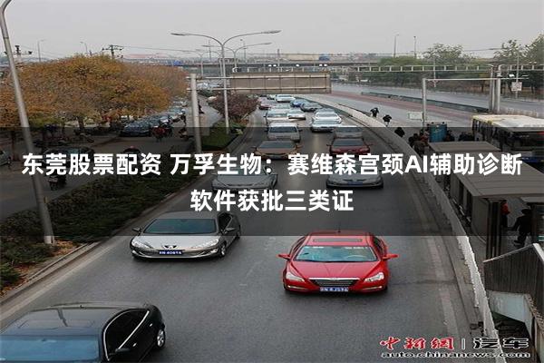东莞股票配资 万孚生物：赛维森宫颈AI辅助诊断软件获批三类证