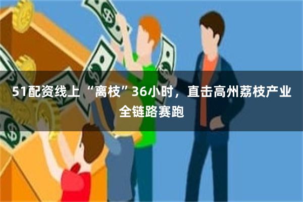 51配资线上 “离枝”36小时，直击高州荔枝产业全链路赛跑